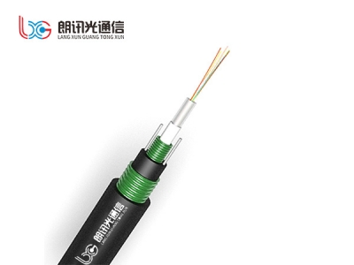Center bundle tube type double armored double sheathed outdoor optical cable